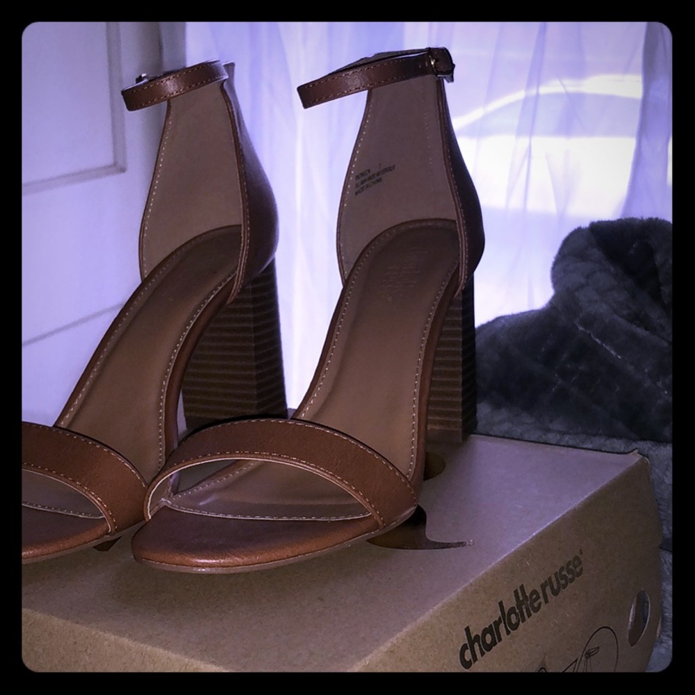 Brand new Charlotte Russe Heels